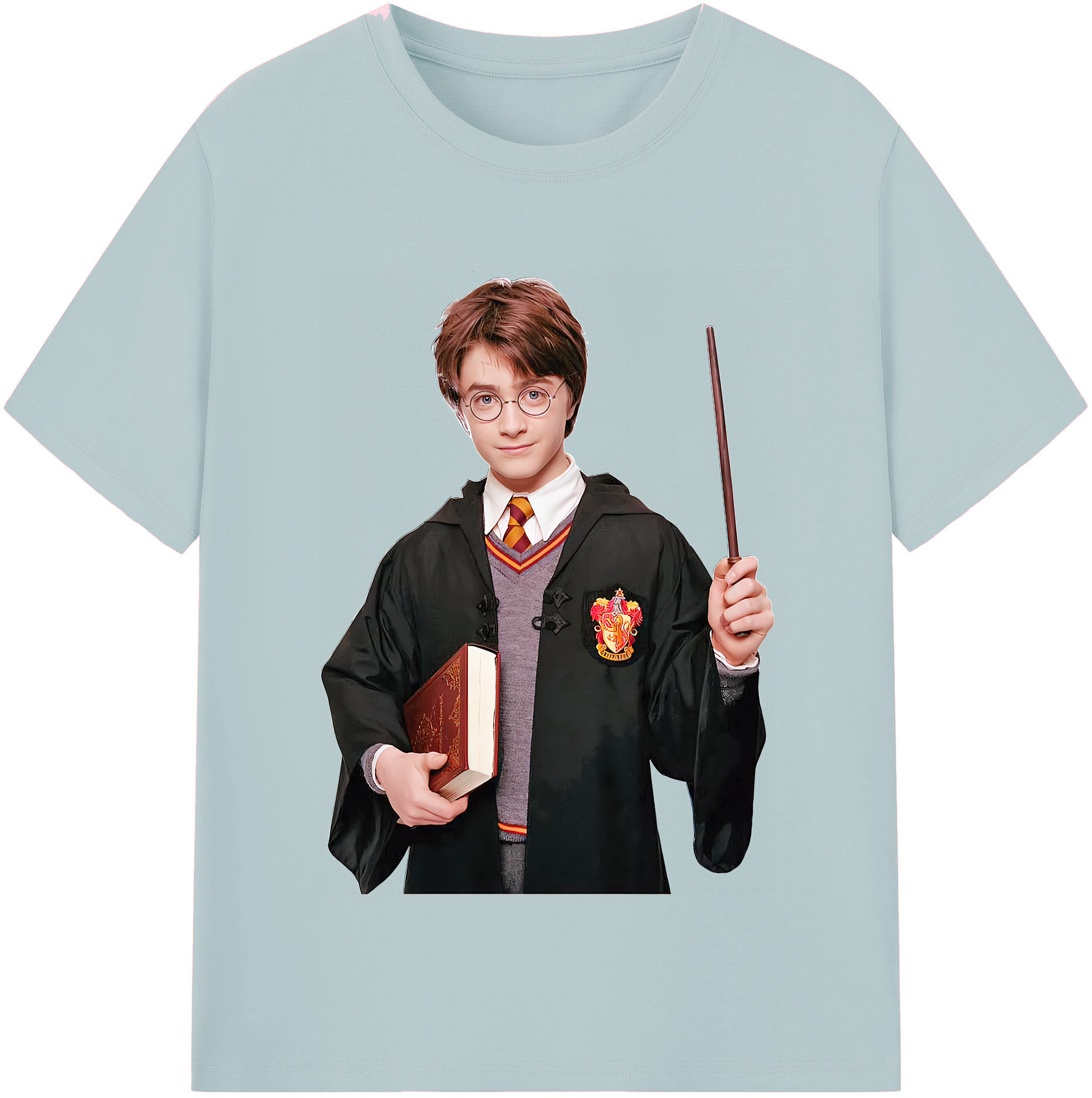 （画像用） Harry Potter ハリー・ポッターシリーズ 綿100％半袖Tシャツ（フロントプリント）